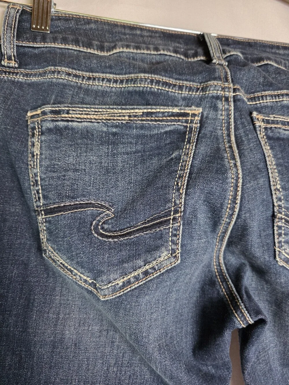 Silver Jeans Britt Slim Boot Low Rise Jeans 31x31 NWOT